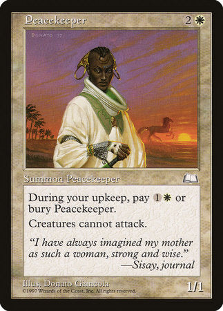 Peacekeeper [Weatherlight] | Empire Gaming NC