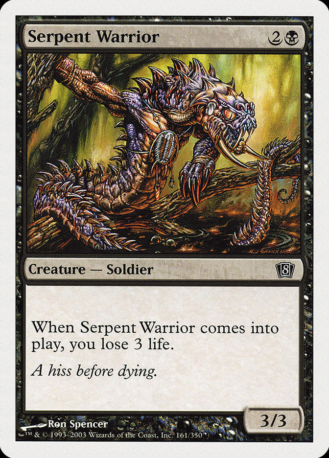 Serpent Warrior [Eighth Edition] | Empire Gaming NC