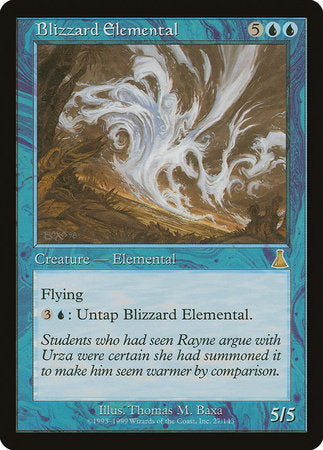 Blizzard Elemental [Urza's Destiny] | Empire Gaming NC