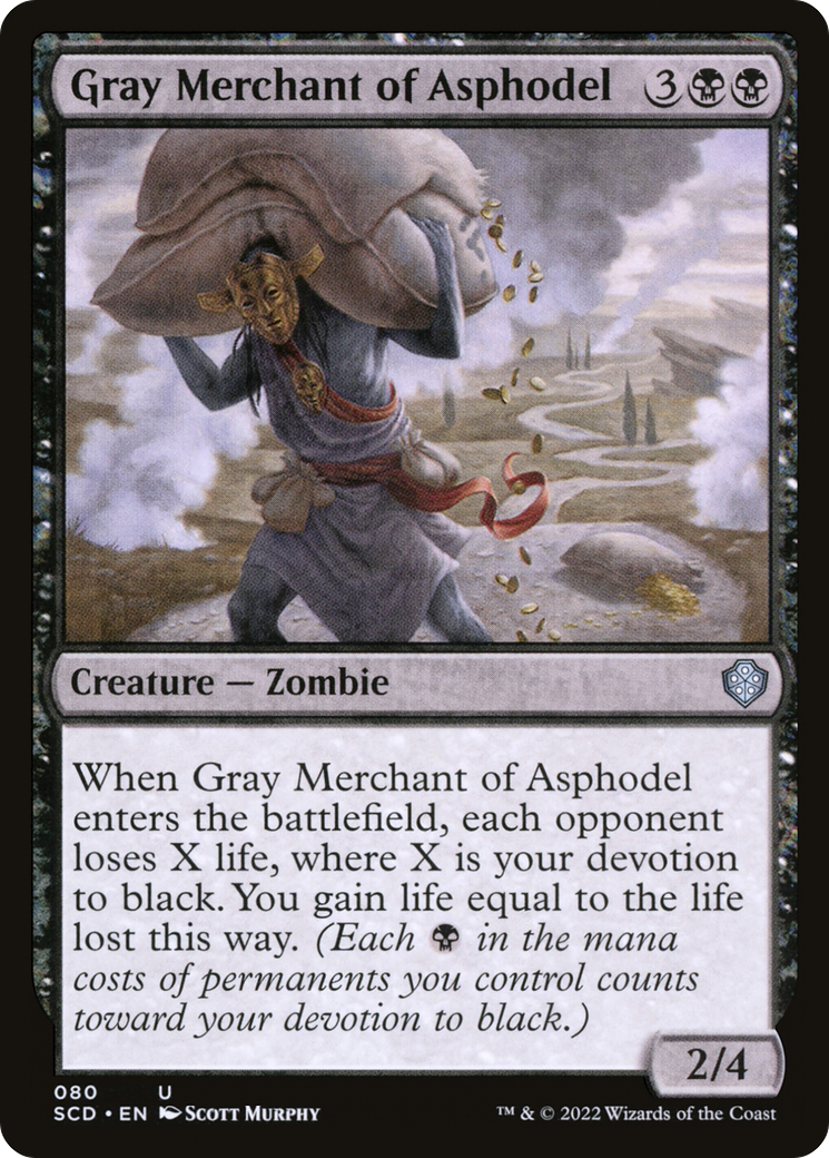 Gray Merchant of Asphodel [Starter Commander Decks] | Empire Gaming NC