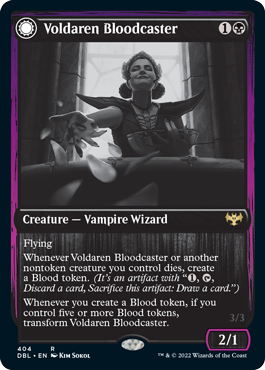 Voldaren Bloodcaster // Bloodbat Summoner [Innistrad: Double Feature] | Empire Gaming NC