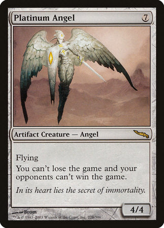 Platinum Angel [Mirrodin] | Empire Gaming NC