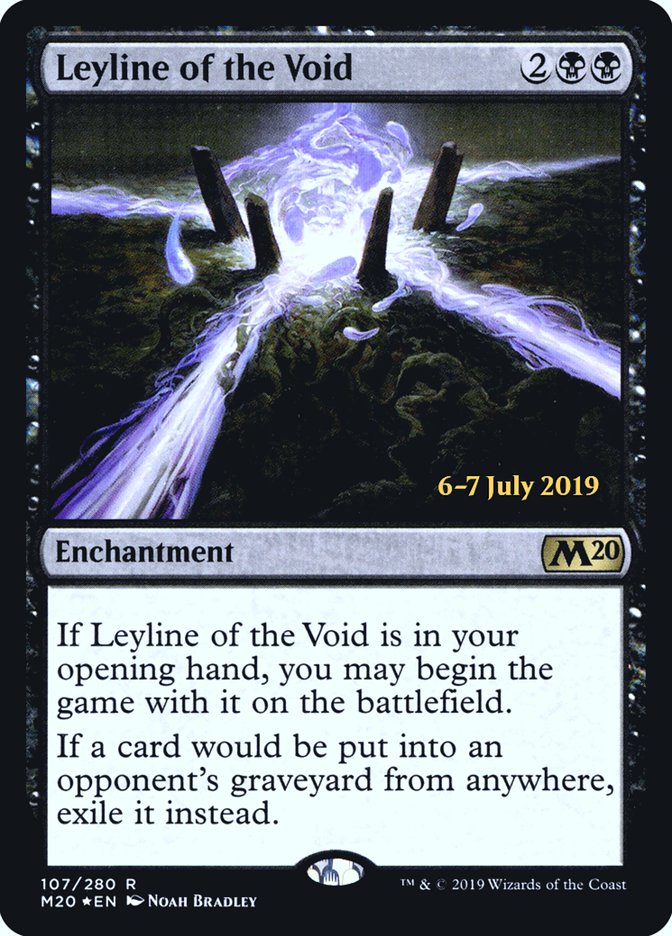 Leyline of the Void  [Core Set 2020 Prerelease Promos] | Empire Gaming NC