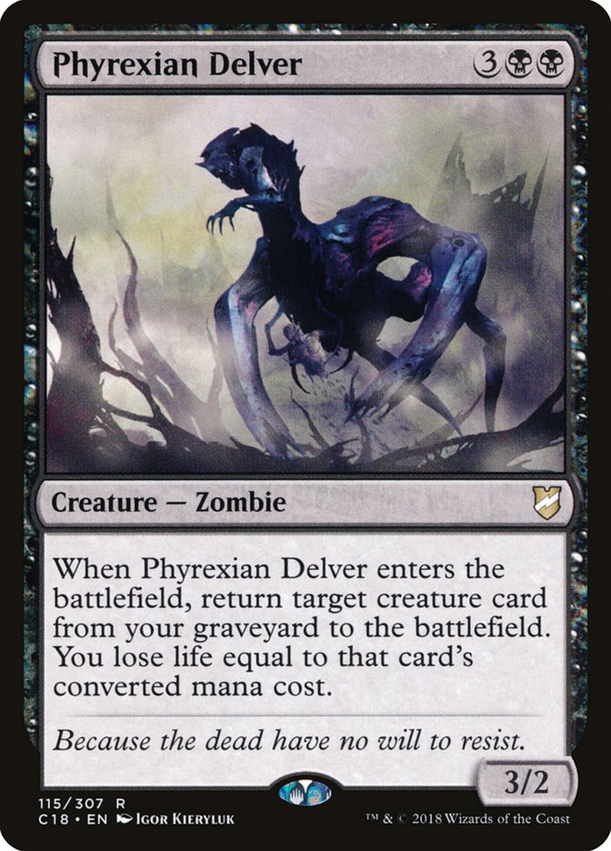 Phyrexian Delver [Commander 2018] | Empire Gaming NC