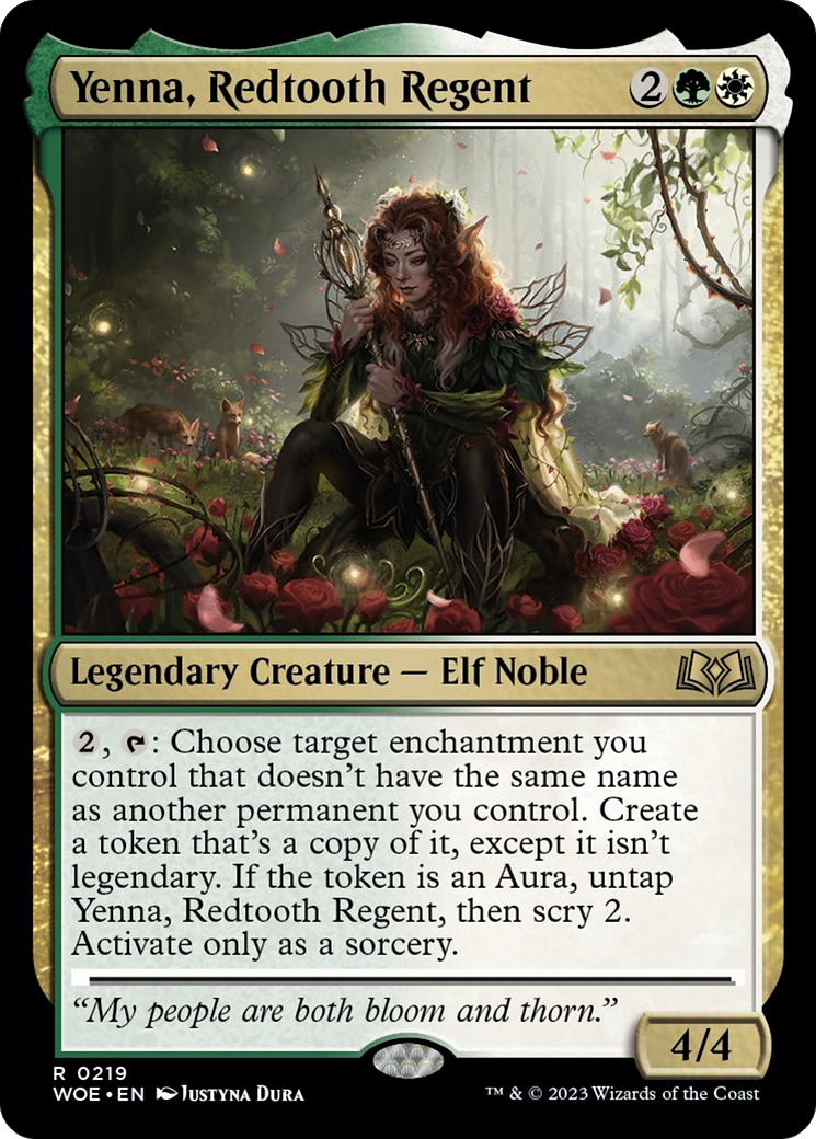 Yenna, Redtooth Regent [Wilds of Eldraine] | Empire Gaming NC