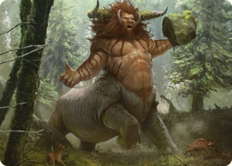 Stonehoof Chieftain Art Card [Commander Masters Art Series] | Empire Gaming NC