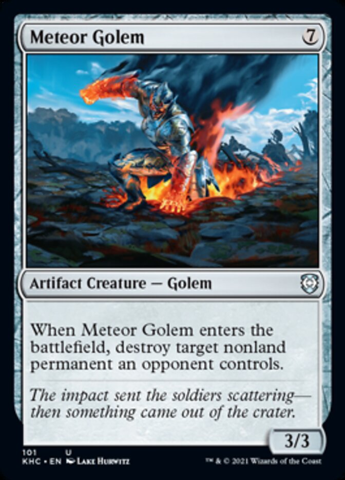 Meteor Golem [Kaldheim Commander] | Empire Gaming NC