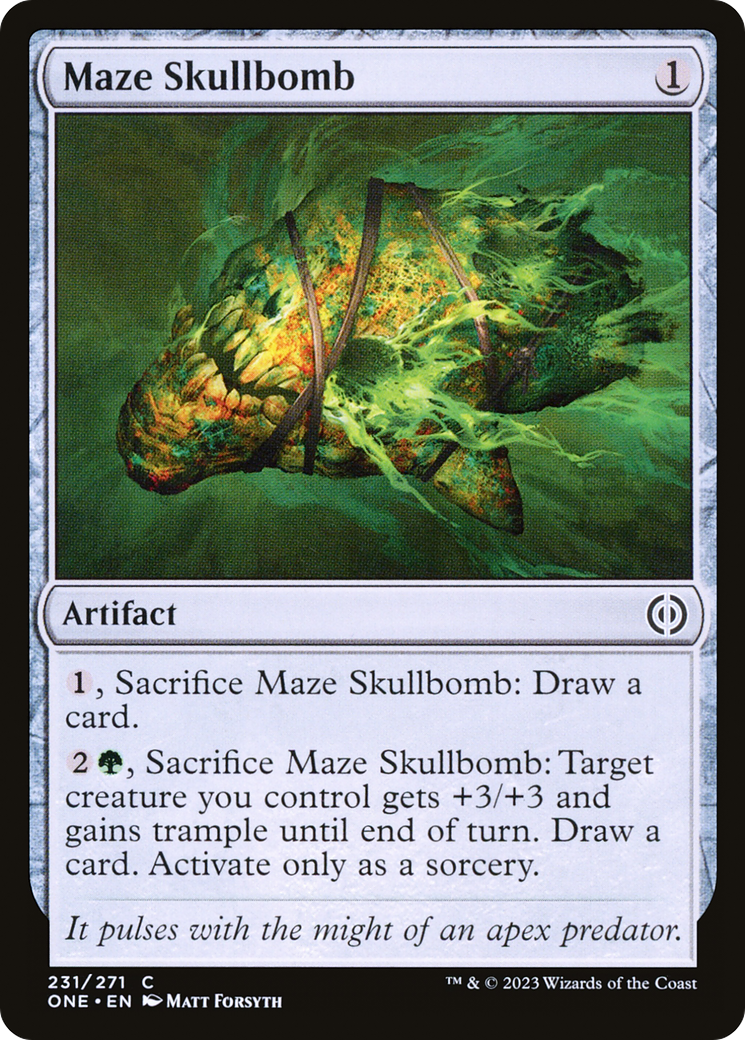 Maze Skullbomb [Phyrexia: All Will Be One] | Empire Gaming NC