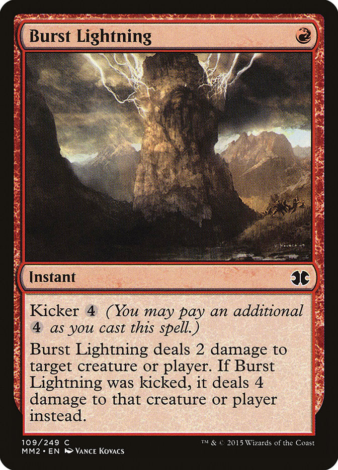 Burst Lightning [Modern Masters 2015] | Empire Gaming NC