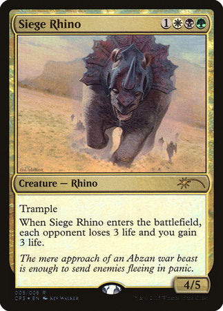 Siege Rhino [Magic Origins Clash Pack] | Empire Gaming NC