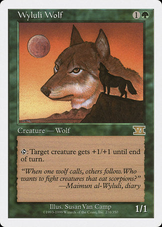 Wyluli Wolf [Classic Sixth Edition] | Empire Gaming NC