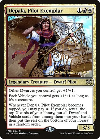 Depala, Pilot Exemplar [Kaladesh Promos] | Empire Gaming NC