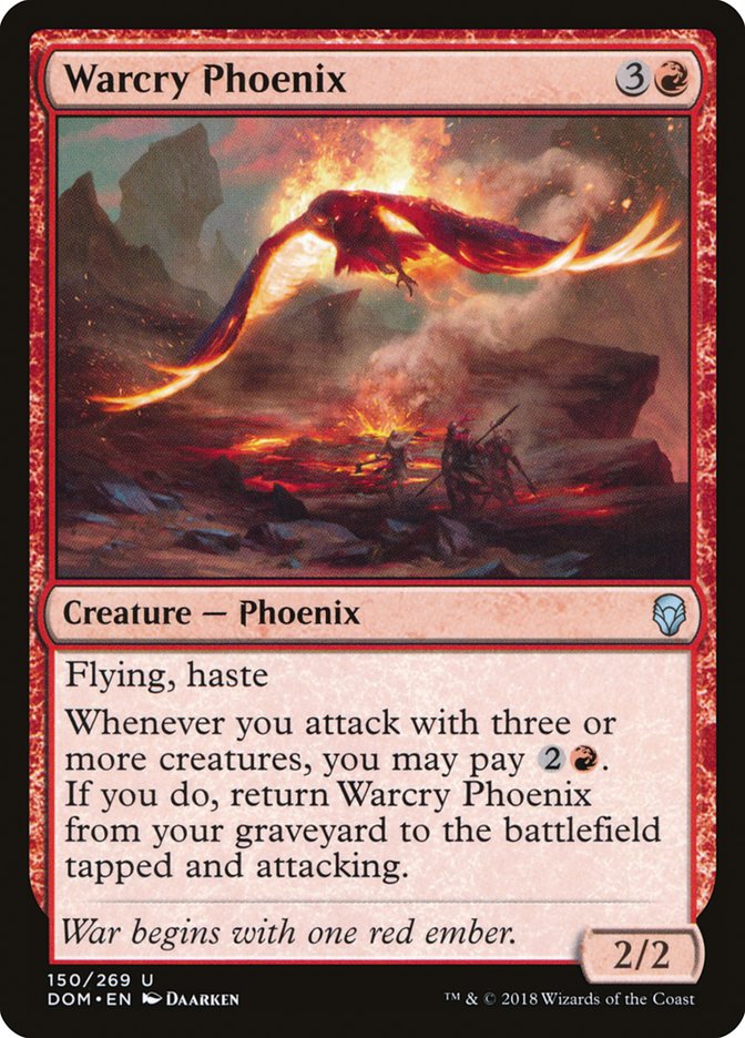 Warcry Phoenix [Dominaria] | Empire Gaming NC