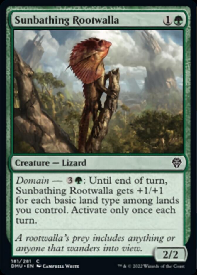 Sunbathing Rootwalla [Dominaria United] | Empire Gaming NC