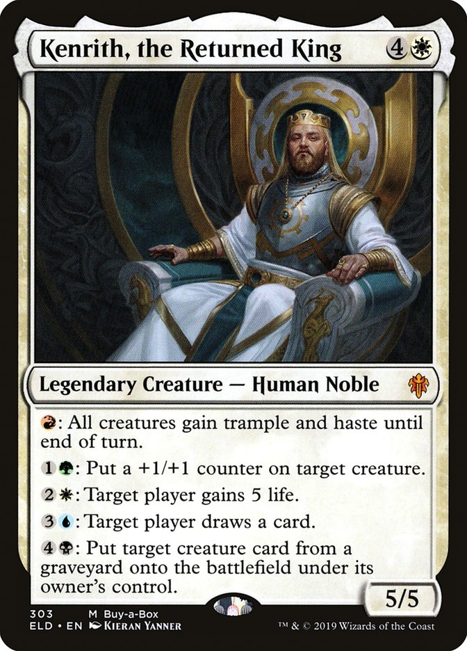 Kenrith, the Returned King (Buy-A-Box) [Throne of Eldraine Promos] | Empire Gaming NC