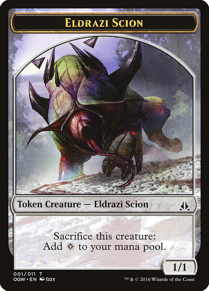 Eldrazi Scion (001/011) [Oath of the Gatewatch Tokens] | Empire Gaming NC