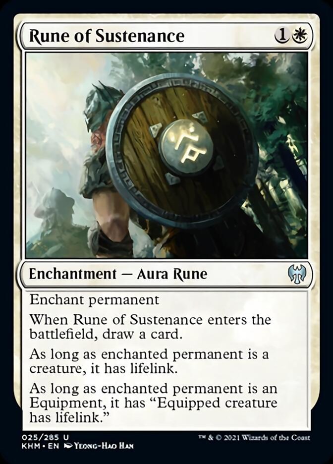 Rune of Sustenance [Kaldheim] | Empire Gaming NC