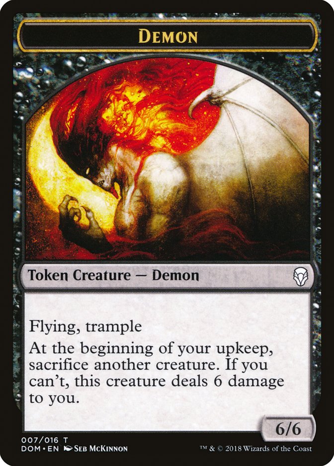 Demon [Dominaria Tokens] | Empire Gaming NC