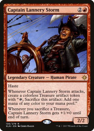 Captain Lannery Storm [Ixalan] | Empire Gaming NC