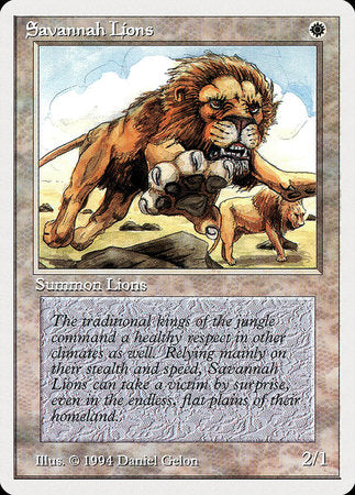 Savannah Lions [Summer Magic / Edgar] | Empire Gaming NC