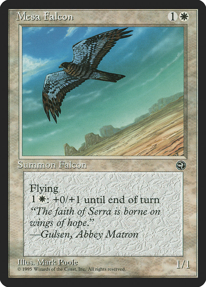 Mesa Falcon (Gulsen Flavor Text) [Homelands] | Empire Gaming NC