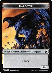 Gargoyle // Egg Double-sided Token [Commander 2019 Tokens] | Empire Gaming NC