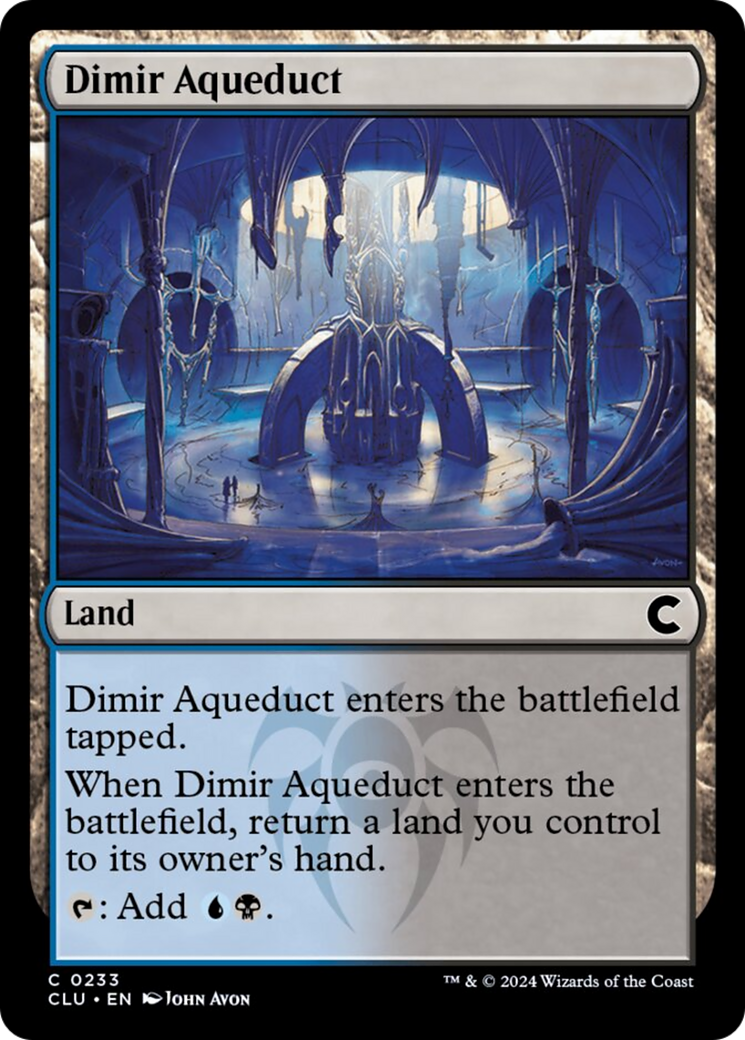 Dimir Aqueduct [Ravnica: Clue Edition] | Empire Gaming NC