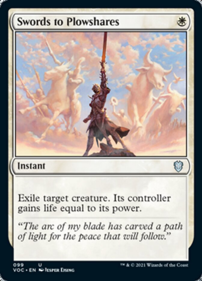 Swords to Plowshares [Innistrad: Crimson Vow Commander] | Empire Gaming NC