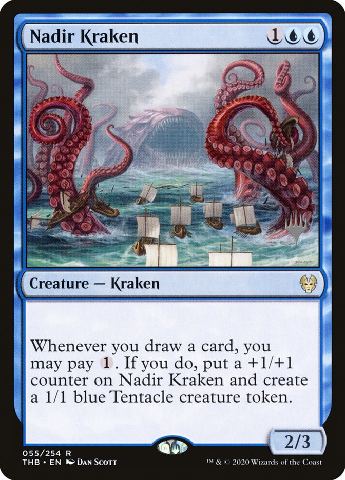 Nadir Kraken (Promo Pack) [Theros Beyond Death Promos] | Empire Gaming NC