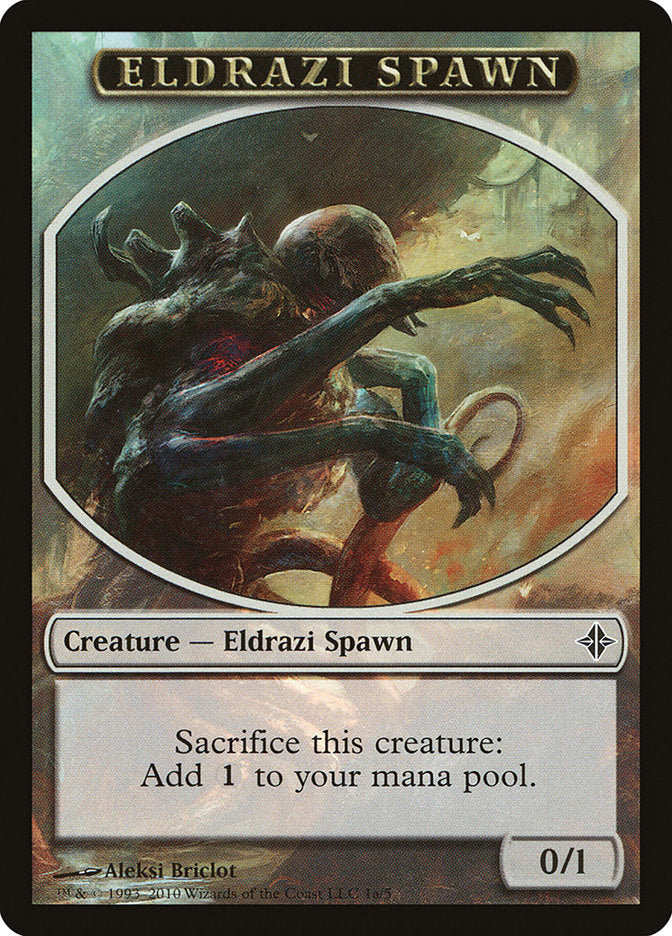 Eldrazi Spawn (1a/5) [Rise of the Eldrazi Tokens] | Empire Gaming NC