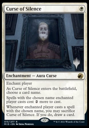 Curse of Silence (Promo Pack) [Innistrad: Midnight Hunt Promos] | Empire Gaming NC