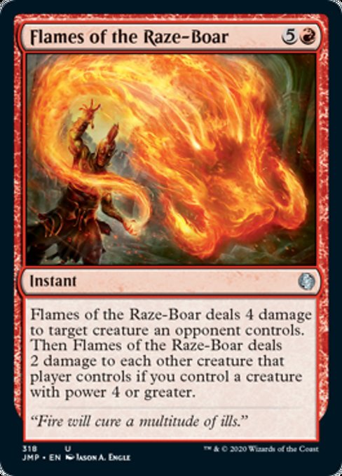 Flames of the Raze-Boar [Jumpstart] | Empire Gaming NC