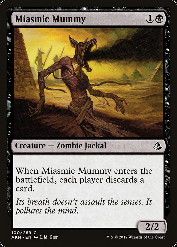 Miasmic Mummy [Amonkhet] | Empire Gaming NC