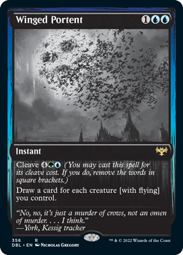 Winged Portent [Innistrad: Double Feature] | Empire Gaming NC