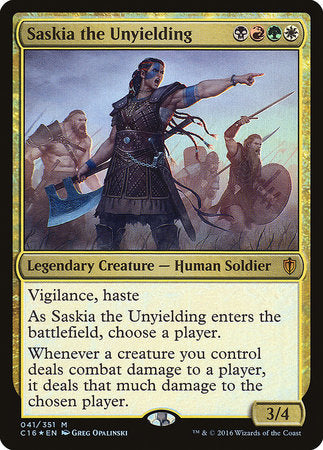 Saskia the Unyielding [Commander 2016] | Empire Gaming NC