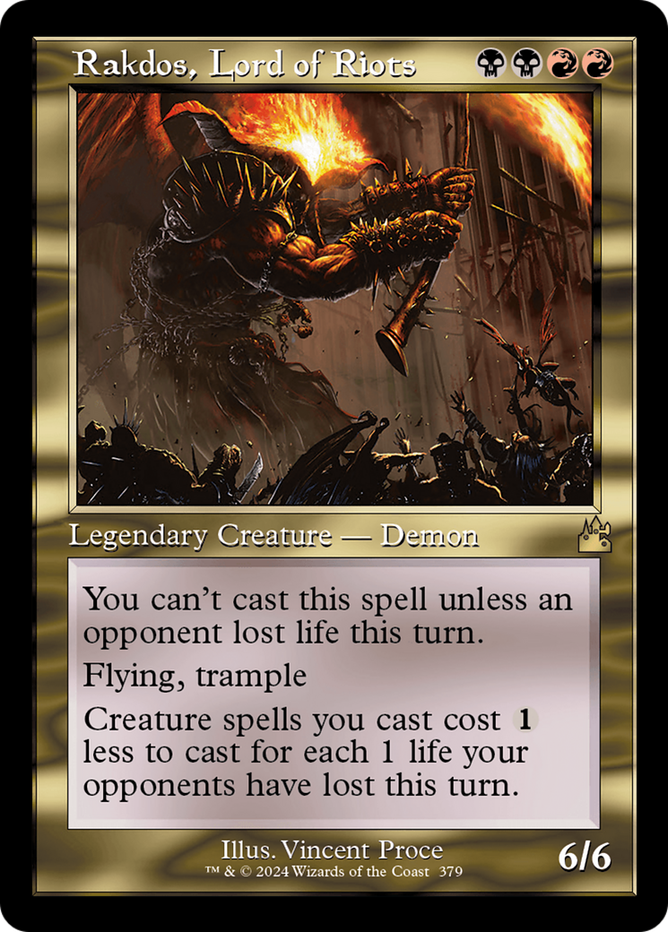 Rakdos, Lord of Riots (Retro Frame) [Ravnica Remastered] | Empire Gaming NC