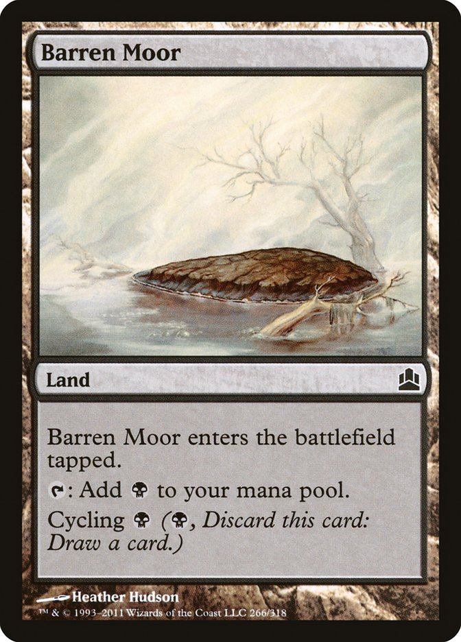 Barren Moor [Commander 2011] | Empire Gaming NC