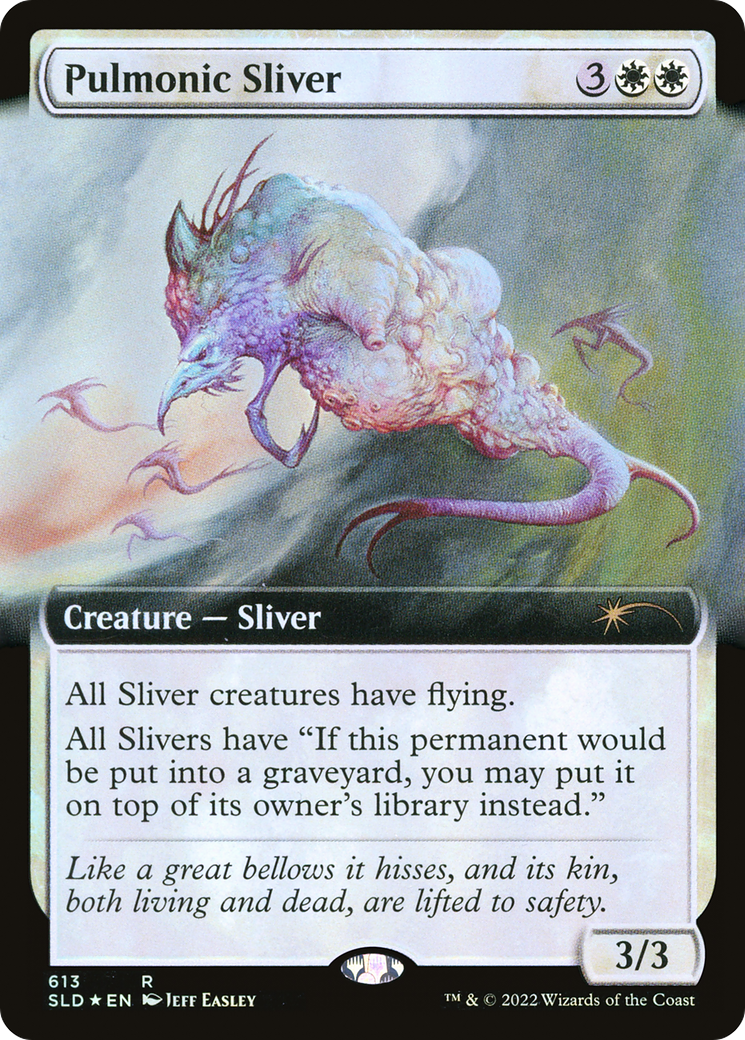 Pulmonic Sliver (Extended Art) [Secret Lair Drop Promos] | Empire Gaming NC