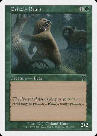 Grizzly Bears [Seventh Edition] | Empire Gaming NC