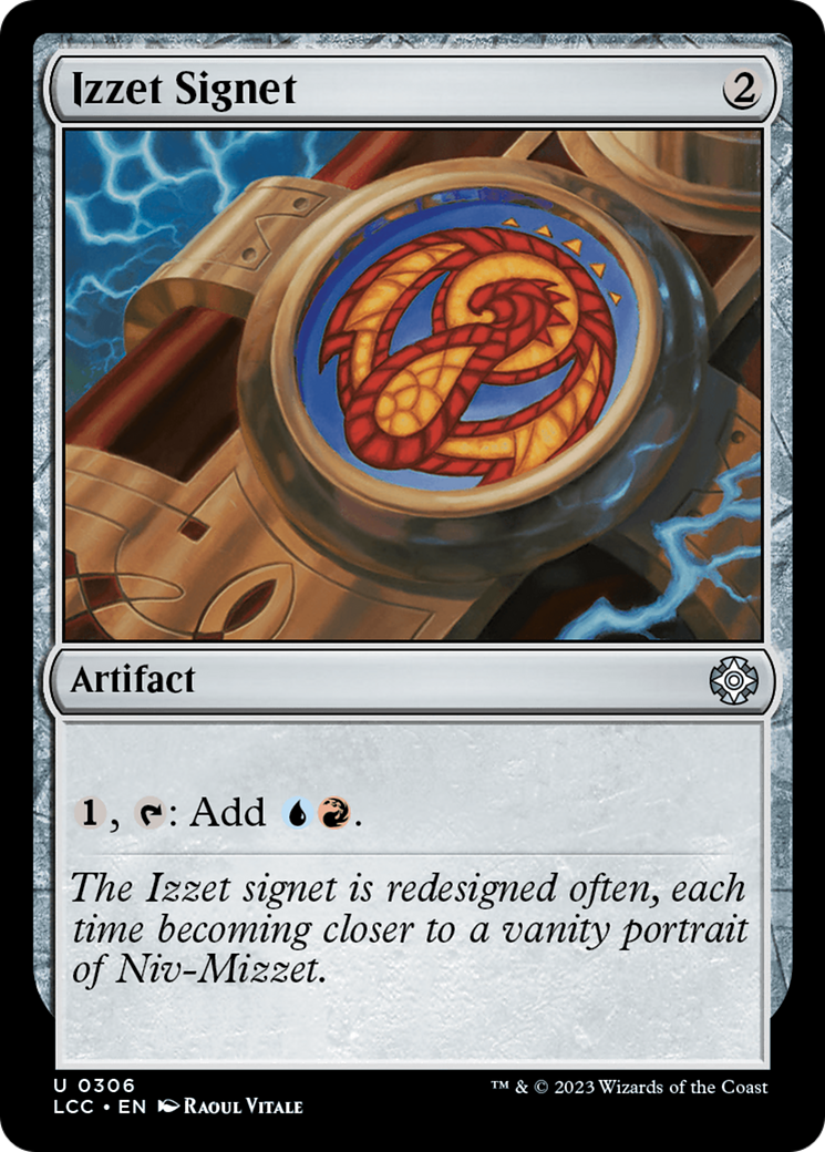 Izzet Signet [The Lost Caverns of Ixalan Commander] | Empire Gaming NC