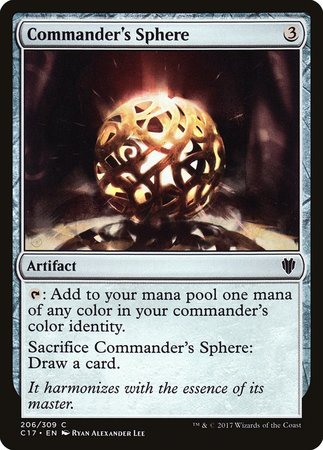 Commander's Sphere [Commander 2017] | Empire Gaming NC