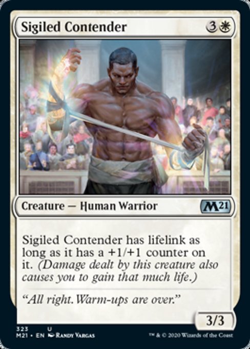 Sigiled Contender [Core Set 2021] | Empire Gaming NC