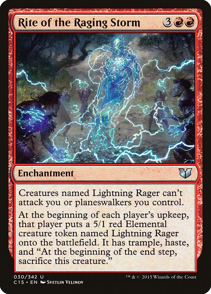 Rite of the Raging Storm [Commander 2015] | Empire Gaming NC