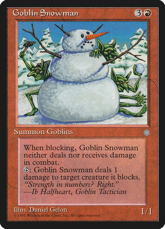 Goblin Snowman [Ice Age] | Empire Gaming NC