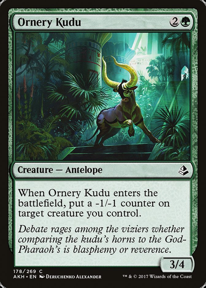 Ornery Kudu [Amonkhet] | Empire Gaming NC