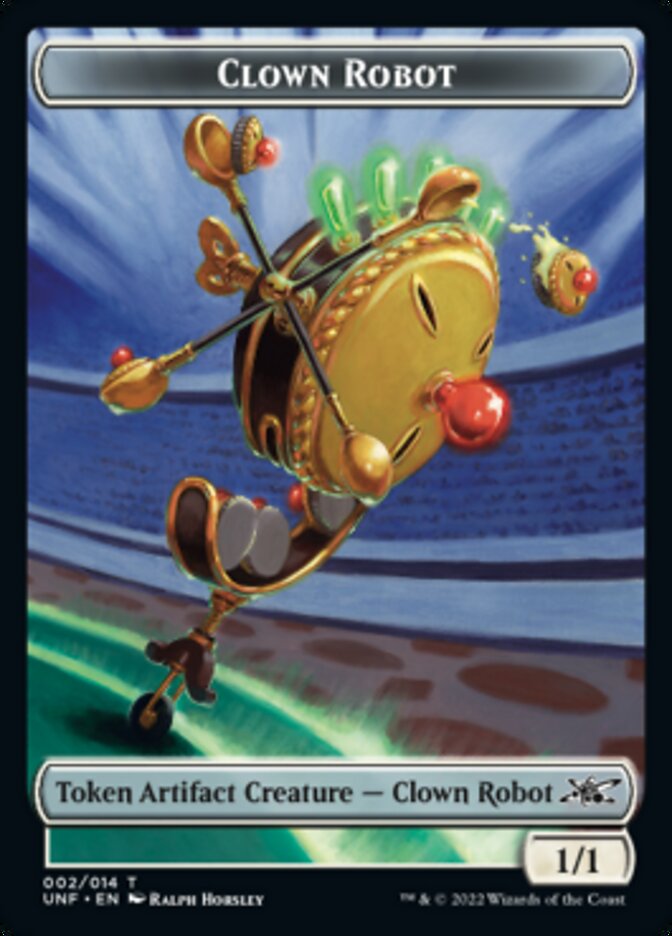 Clown Robot (002) Token [Unfinity Tokens] | Empire Gaming NC