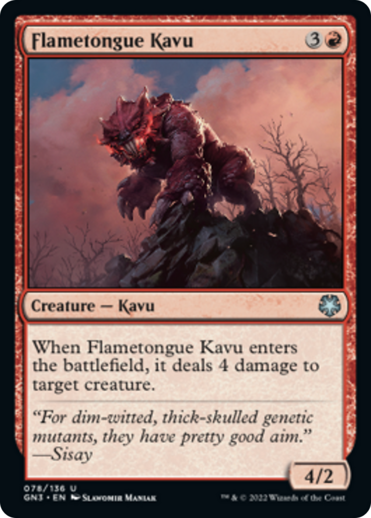 Flametongue Kavu [Game Night: Free-for-All] | Empire Gaming NC