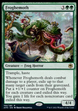 Froghemoth (Promo Pack) [Dungeons & Dragons: Adventures in the Forgotten Realms Promos] | Empire Gaming NC