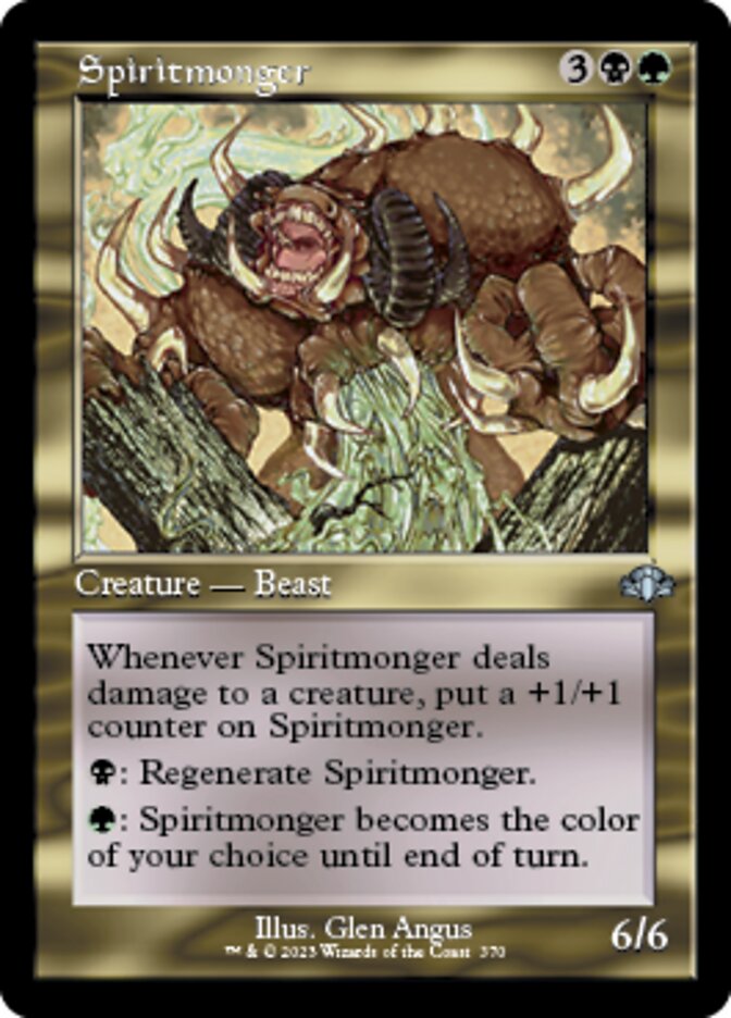 Spiritmonger (Retro) [Dominaria Remastered] | Empire Gaming NC