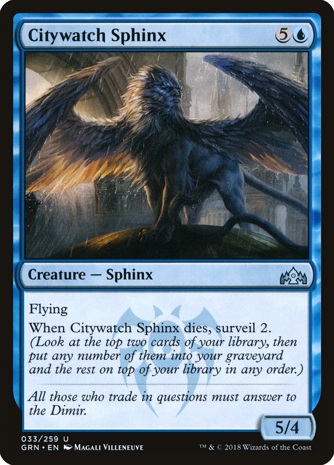 Citywatch Sphinx [Guilds of Ravnica] | Empire Gaming NC